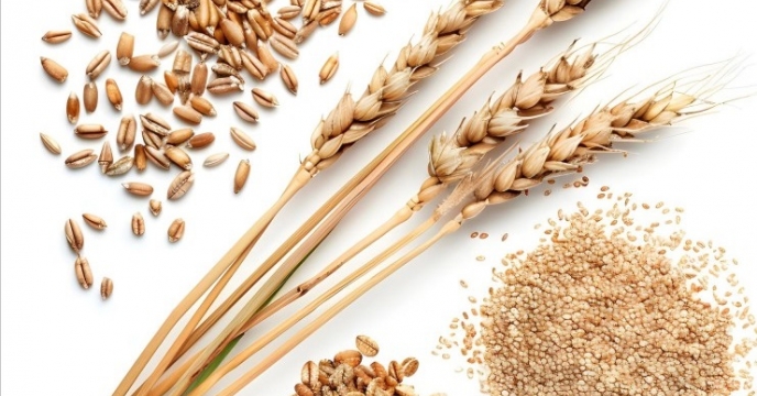 انجام عملیات بوجاری بذر جو در شرکت خدمات حمایتی کشاورزی استان کرمان