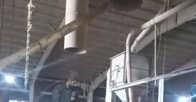 اتجام تعمیرات کارخانه بوجاری شرکت خدمات حمایتی کشاورزی استان گلستان