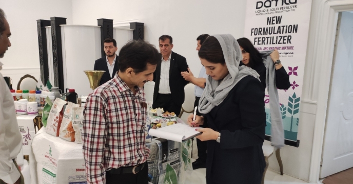 حضور نماینده تعاونی روستایی در همایش بازاریابی کود استان اردبیل
