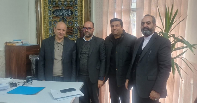 رایزنی مدیر شرکت خدمات حمایتی کشاورزی استان اصفهان و نماینده مردم  اردستان در مجلس شورای اسلامی برای رفع چالش‌های تأمین نهاده‌های کشاورزی