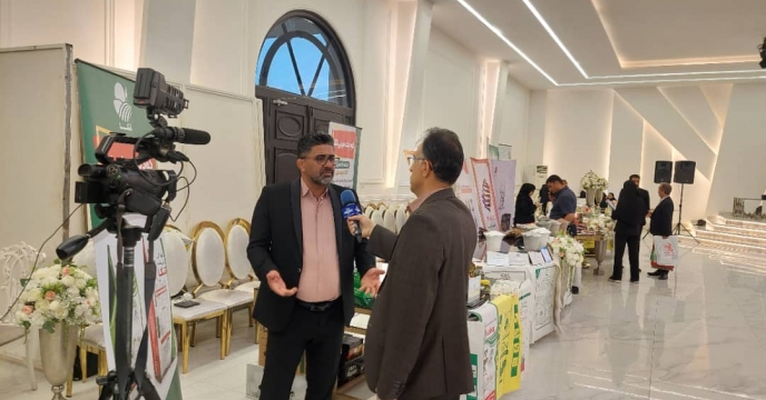حضور صدا و سیما در همایش بازاریابی کود استان گلستان 