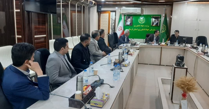جلسه کمیته فنی کود شیمیایی باحضور مدیرشرکت خدمات حمایتی کشاورزی لرستان
