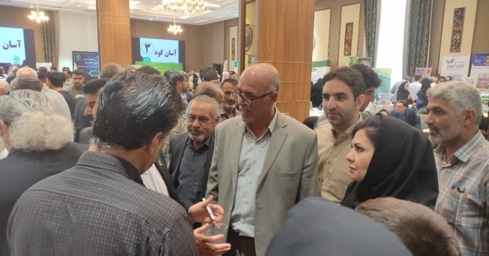 حضور مديرعامل محترم شرکت تعاوني باغداران ملاير درهمايش بازاريابي کود استان همدان