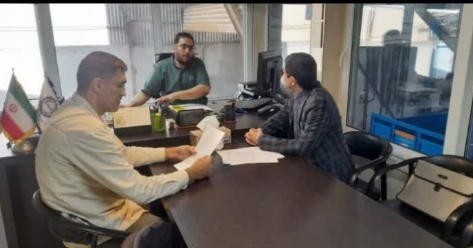بازدید رییس حوزه فنی شرکت خدمات حمایتی کشاورزی استان گلستان از شرکت تولیدکننده ادوات کشاورزی موسوی 