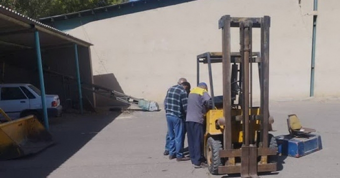 تخصیص ما به التفاوت اعتبار تعمیر لیفتراک موجود در انبار سازمانی شرکت خدمات حمایتی کشاورزی استان ایلام 