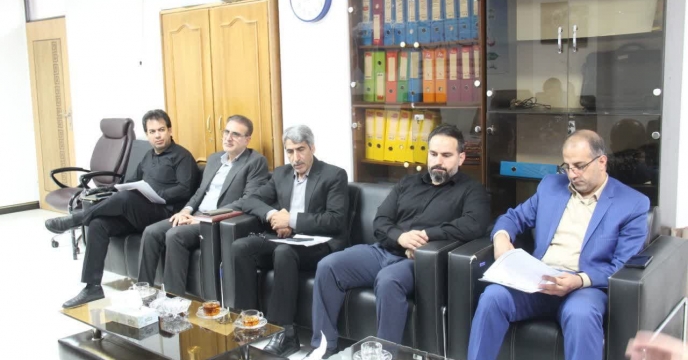 جلسه پایش ونظارت بر توزیع کود در شرکت خدمات حمایتی کشاورزی لرستان