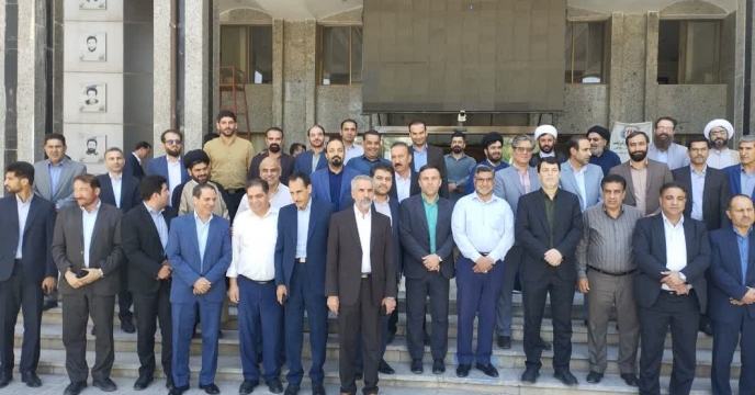 حضور مدیریت ،کارکنان و کارگزاران شرکت خدمات حمایتی کشاورزی لرستان در مراسم بزرگداشت هفته خدمت