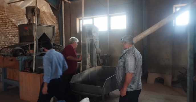 انعقاد قرارداد اجاره سامانه بوجاری در شرکت خدمات حمایتی کشاورزی استان یزد