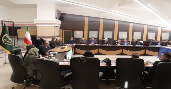 حضور مدیر شرکت خدمات حمایتی کشاورزی در نشست نماینده مردم قزوین البرز و آبیک در سازمان جهاد کشاورزی استان قزوین 