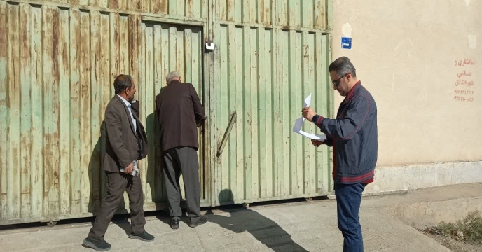 نظارت و کنترل اکیپ پایش شرکت خدمات حمایتی کشاورزی استان قزوین بر عوامل کارگزاری شهرستان آبیک