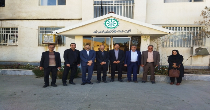 دیدار مدیر جهاد کشاورزی شهرستان خوسف با سرپرست شرکت خدمات حمایتی کشاورزی خراسان جنوبی