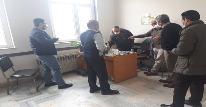 آموزش سیستم پایش کودی توسط همکاران خدمات حمایتی در مرکز جهاد کشاورزی شهرستان آشتیان