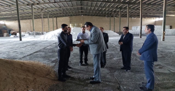 بازدید از انبار سازمانی سمنان