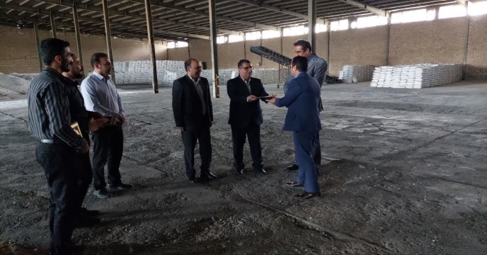 بازدید از انبار سازمانی سمنان