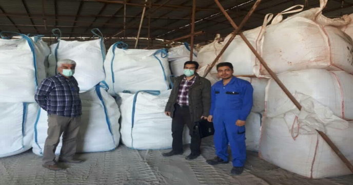 بازدید از کارخانه داخلی تولید کود شیمیایی طرف قرار داد شهرستان ساوه