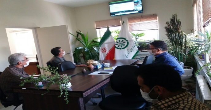 جلسه آموزشی ویدئو کنفرانس کنترل و پایش موادکودی – استان مرکزی