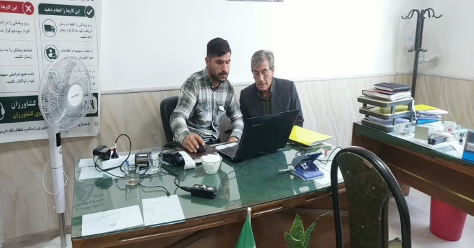 بازدید از کارگزاری های توزیع فروش کود کشاورزی شهرستان سملقان 