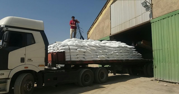 ارسال کود سوپرفسفات تریپل به شهرستان نوبران ساوه