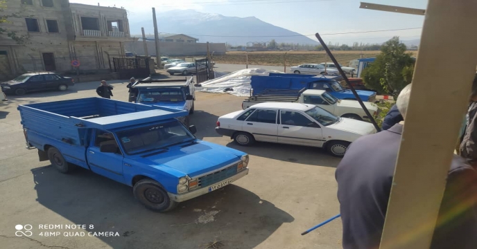 بازدید کارشناس پایش کودی شرکت خدمات حمایتی کشاورزی استان مرکزی از مراکز توزیع کود شهرستان آشتیان و تفرش . اردیبهشت 1404