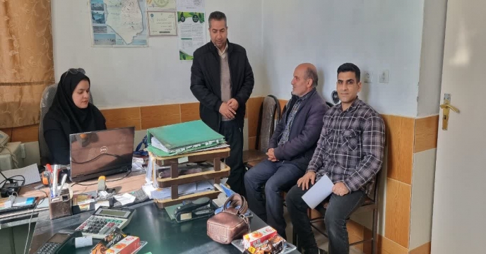 بازدید و پایش از انبار کارگزاری تعاونی روستایی فردوسی شهرستان مود