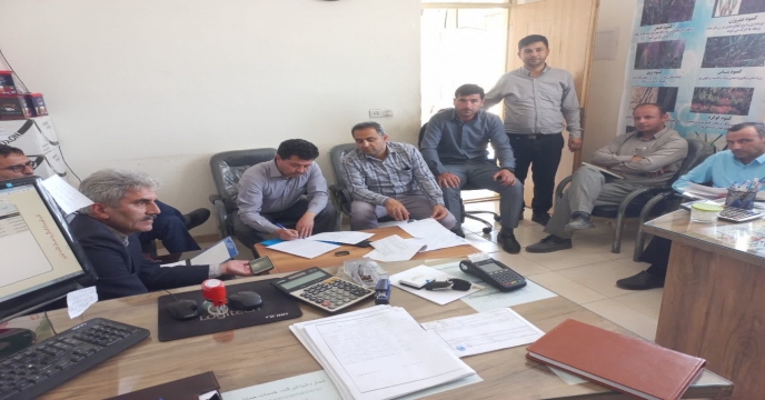 رصد و پایش مواد کودی از کارگزاری های شهرستان فاروج