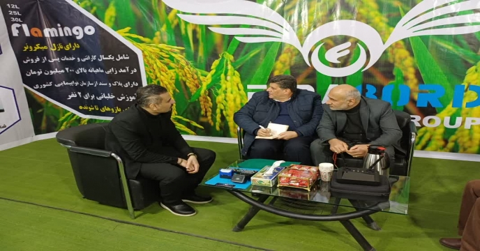 بازدید از غرفه شرکت پهپاد