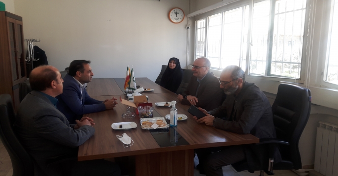 بازدید رئیس سازمان جهادکشاورزی در معیت معاونین از شرکت خدمات حمایتی البرز 