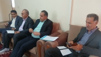 جلسه شرکت خدمات حمایتی کشاورزی استان کهگیلویه و بویراحمد با مسئولین بانک کشاورزی