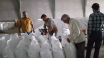 بازدید از روند توزیع کود کشاورزی در شهرستان خدابنده