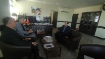  جلسه مدیر شرکت خدمات حمایتی کشاورزی استان قم با مسئولان سازمان جهاد کشاورزی