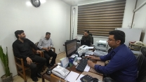 نشست مسئول بازرگانی شرکت خدمات حمایتی کشاویرزی استان قم با کارگزاران توزیع کود