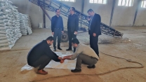 نمونه‌برداری از محموله ۲۰۰ تنی کود سولفات پتاسیم در گلستان