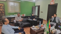 دیدار و گفتگو معاونت بهبود تولیدات گیاهی سازمان جهاد کشاورزی استان گلستان با مدیر شرکت خدمات حمایتی کشاورزی استان گلستان 