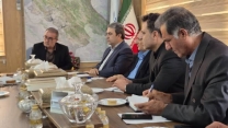 حضور مدیر شرکت خدمات حمایتی کشاورزی استان کهگیلویه و بویراحمد  در جلسه استانداری استان به مناسبت هفته دولت
