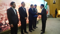 درخشش مدیر شرکت خدمات حمایتی خراسان رضوی در آیین ملی آغاز سال زراعی