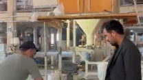 بازدید کارشناس بخش فنی و مسئول حراست شرکت از کارخانه تولیدی کود صنعت پتاس آسیا