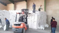 حمل و ارسال مقدار 1200تن کودهای فسفاته و پتاسه از انبار مرکزی به مقصد کارگزاری های استان تهران 