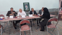 برپایی میز ارتباط مردمی شرکت خدمات حمایتی کشاورزی استان سمنان به مناسبت هفته دولت