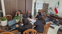 بازگشایی مناقصه امور خدماتی با حضور سرکار خانم فیضی دبیر محترم کمیسیون معاملات 