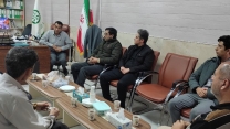 برگزاری جلسه با همکاران  حفاظتی فیزیکی استان سیستان وبلوچستان در خصوص حفاظت و امنیت بیشتر 