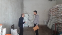  پایش از انبار توزیع کود 7 کارگزاری در شهرستان تالش و آستارا