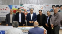برپایی میز خدمت در مصلی اردبیل مناسبت هفته دولت 