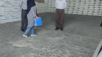 بازدید معاون اداره نگهداری و توزیع سم و  مدیر شرکت خدمات حمایتی کشاورزی استان کردستان از انبارهای مرکزی