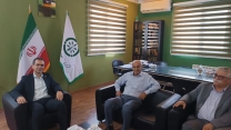 دیدار و گفتگوی صمیمانه  مدیر شرکت خدمات حمایتی کشاورزی استان گلستان و‌ مدیر عامل بنیاد ملی گندم کاران کشور