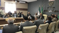 نشست خبری اصحاب رسانه بمناسبت هفته جهادکشاورزی درسالن جلسات سازمان جهادکشاورزی استان کردستان