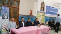 به مناسبت هفته دولت برپایی میز خدمت همزمان با نماز جمعه (مسجد ملا اسماعیل یزد )، جهاد کشاورزی پای کار مردم آمد
