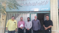بازدید و پایش از انبار کارگزاری غلامحسین اولادی
