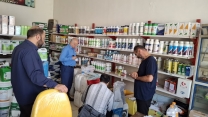 بازدید کارشناسان فنی از مراکز فروش کود و سموم کشاورزی شهرستان فیروزکوه