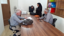 بازدید کارگروه پایش از انبار کارگزاری تعاونی تولید روستایی عدالت طالخونچه و بررسی روند توزیع کود در شهرستان مبارکه، استان اصفهان