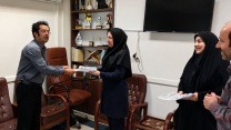 تقدیر از بانوان شرکت خدمات حمایتی کشاورزی استان همدان بمناسبت روز عفاف و حجاب